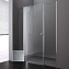 Душевая дверь в нишу Cezares Elena ELENA-B-13-30+60/30-P-Cr-L  рифленое стекло - фото 1