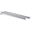 Полотенцедержатель Hansgrohe AddStoris 41770000 двойной, хром