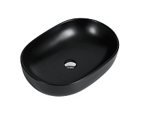 Раковина на столешницу beWash Lusso BK6040CT140 60x40x15 черный матовый