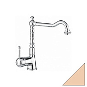 Смеситель Emmevi Laguna 40516BEJG для кухонной мойки, бежевый гранит