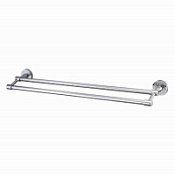 Полотенцедержатель WasserKRAFT Isen K-4040 двойной, хром