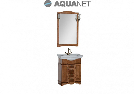 Тумба для комплекта Aquanet Луис 70 00181728 темный орех