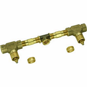 Cкрытая монтажная часть Cisal  ZA01351004 смесителя для раковины на 3 отверстия 