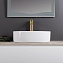 Раковина накладная BelBagno BB1049 35x49x14 белый - фото 6