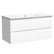 Тумба с раковиной Sancos Libra 100 LB100W белый