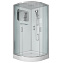 Душевая кабина Niagara Premium NG-6002-01 100x100x210 стекло прозрачное/профиль хром
