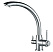 Смеситель Zorg Steel Hammer SH 699 CR для кухонной мойки, хром