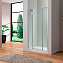 Душевая дверь в нишу Cezares Crystal CRYSTAL-B-13-80+60/60-C-Cr-L 195 L прозрачное стекло - фото 3