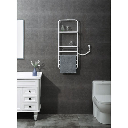 Полотенцесушитель электрический Black & White Universe N-337W 1000x400 белый матовый