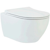 Унитаз подвесной beWash Bogen 88303201 с системой микролифт, белый глянцевый