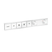 Термостат Hansgrohe RainSelect 15382700 на 4 потребителя, для душа, белый матовый