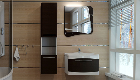 Мебель для ванной Velvex Iva 65 венге