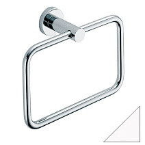 Полотенцедержатель Colombo Plus W4931.BM 21 кольцо, белый матовый