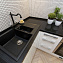 Кухонная мойка Omoikiri Daisen 78-2-BL 78х51 черный - фото 3