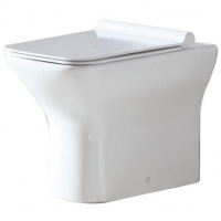 Унитаз приставной BelBagno Romano BB248CBR белый