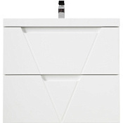 Тумба с раковиной BelBagno Vittoria VITTORIA-700-2C-SO-BO-P 70 Bianco Opaco