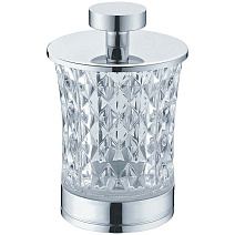 Стакан Boheme 10216 для ватных дисков, хром