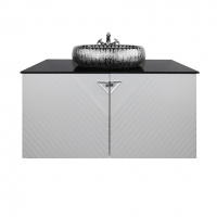 Тумба с раковиной Tessoro Gala TS-GA100-C-W 100 с дверками, белый