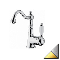 Смеситель Emmevi Laguna 40514CO для биде, хром/золото Смеситель Emmevi Laguna 40514CO для биде, хром/золото