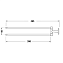 Полотенцедержатель  Duravit Starck T 0099411000 46.5 двойной, хром - фото 2