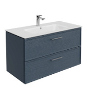 Тумба под раковину Kerama Marazzi Piano Classic PIA.CL.95\BLU.M 95 ясень синий матовый