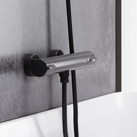 Смеситель Damixa Scandinavian Pure 366000300 для душа, черный