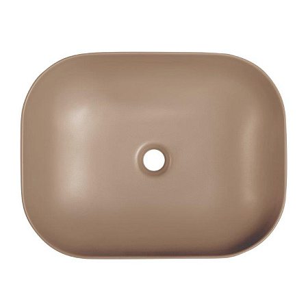 Раковина накладная BelBagno BB1302-H316 50x40x14 бежевый матовый