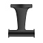 Крючок Duravit Starck T 0099304600 двойной, черный матовый