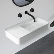 Раковина подвесная ABBER Stein AS2627-0.8 белый матовый