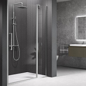 Душевая дверь в нишу Novellini Young Y22P97-1K 102х200 хром