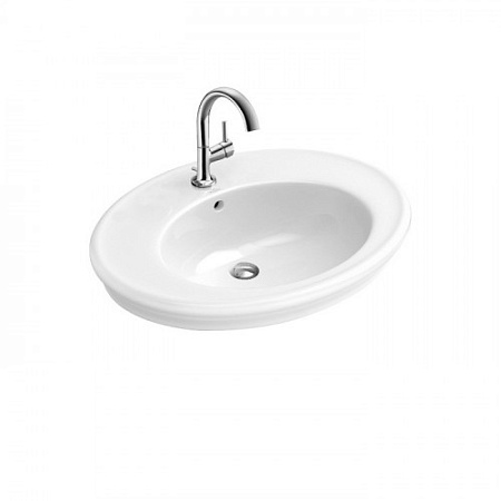 Раковина Villeroy & Boch Amadea 7185LGR1 78х58 белый