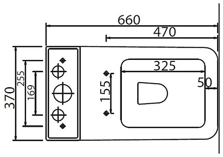 Чаша для подвесного унитаза BelBagno Ardente BB354B