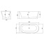 Акриловая ванна BelBagno BB410-1500-780-L 150x78 белый - фото 3