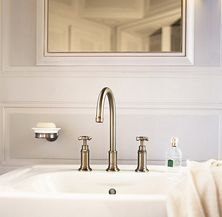 Смеситель Axor Montreux 16513820 для раковины, шлифованный никель