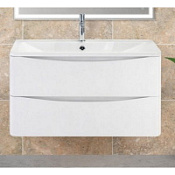 Тумба с раковиной BelBagno Acqua ACQUA-1000-2C-SO-BL 100 подвесная, Bianco Lucido