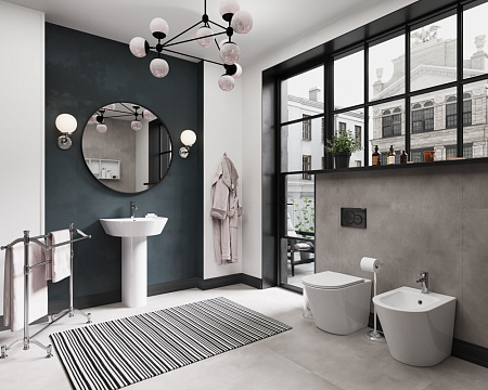Унитаз приставной Ceramica Nova Trend 114010  микролифт