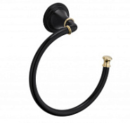 Полотенцедержатель Fixsen Luksor FX-71611B черный сатин