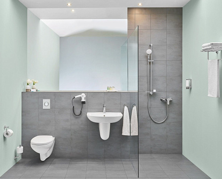 Крышка-сиденье Grohe Bau Ceramic 39492000 быстросъемное без микролифта, белый
