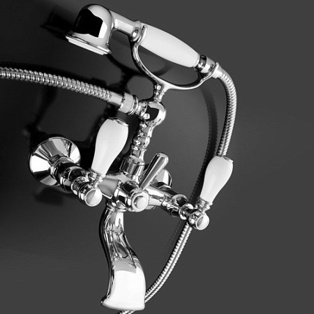 Смеситель Palazzani Porter 55102010 для ванны с душем, хром