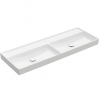 Раковина Villeroy & Boch Collaro 4A34D2R1 130*47 двойная, белый альпин CeramicPlus