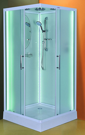Душевая кабина Esbano ES-L 90 CKR с LED освещением