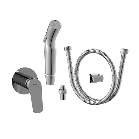 Гигиенический душ со смесителем Cersanit Flavis 64104 хром