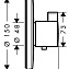 Термостат Hansgrohe Ecostat E 15756000 для ванны с душем, с предохранительным стопором  - фото 2
