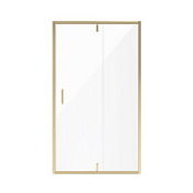 Душевая дверь Niagara Nova NG-43-10AG 100x190 стекло прозрачное/профиль холодное золото