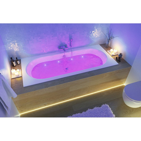 Акриловая ванна Excellent Oceana WAEX.OCE18WH 180x80 белый