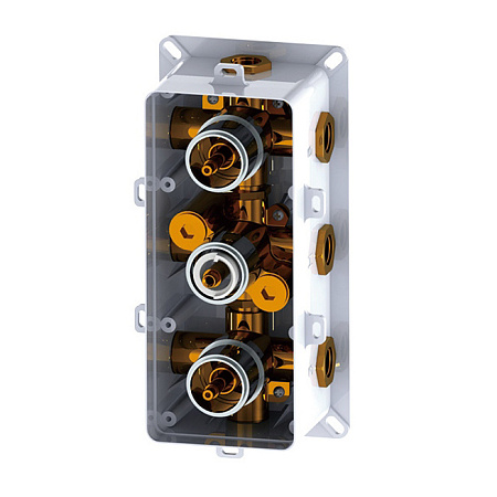 Термосмеситель встраиваемый RGW Shower Panels 21140541-11 хром