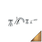 Смеситель Emmevi Deco Classic 12120BR для ванны с душем, бронза