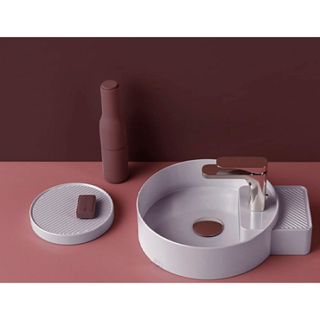 Мыльница ArtCeram Cartesio CAC002 33;00 розовый 