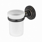 Стакан WasserKRAFT Isar K-7328 одинарный, темная бронза