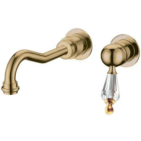 Смеситель Boheme Medici 307-SW для раковины, бронза/Swarovski